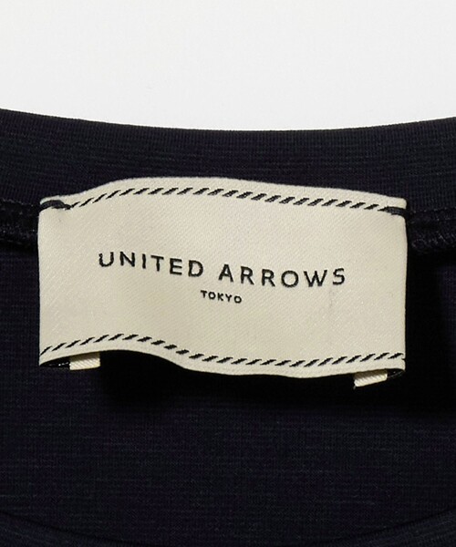 UNITED ARROWS tシャツ プリーツフリル コンビ カットソー