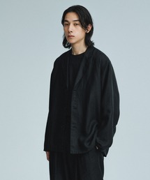 ジャケット テーラードジャケット ボックスシルエット リネン シャツ ジャケット / セットアップ可能 メンズ｜ZOZOTOWN Yahoo!店