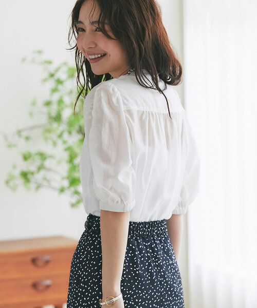 La boutique Bonbon（ラブティックボンボン） ブラウス シャツ 「美人 
