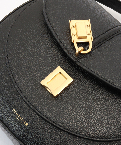 DeMellier シエナ サドル クロスボディ Tan 海外限定 DeMellier The Siena Saddle Leather Crossbody Bag | Neiman Marcus