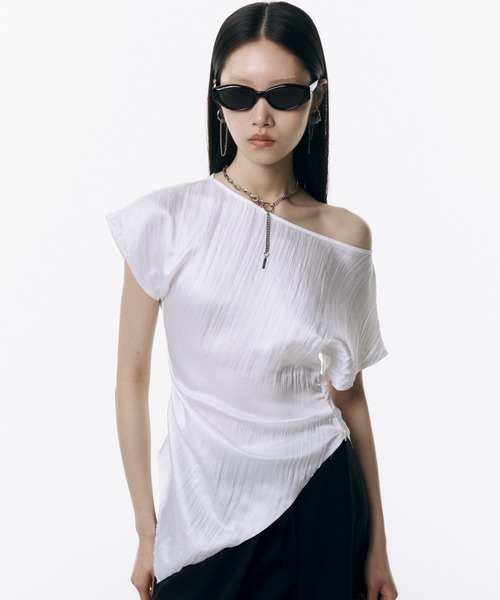 tmoonページ JOSE MOON（ジョゼムーン） tシャツ ASSYMMETRY TOP/アシンメトリー