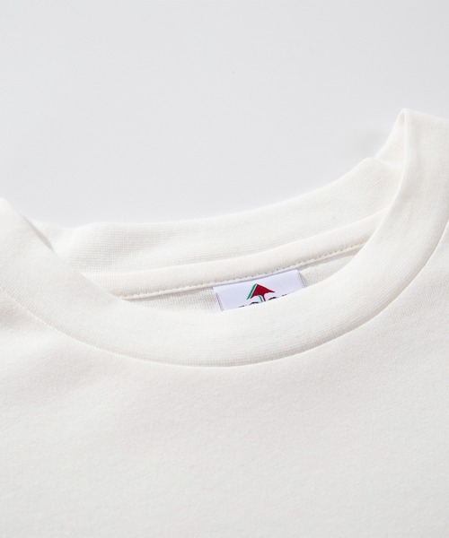 eiπe 猫　刺繍　ロンT tシャツ HOOK -original- ふわふわ猫刺繍ロンTEE メンズ レディース