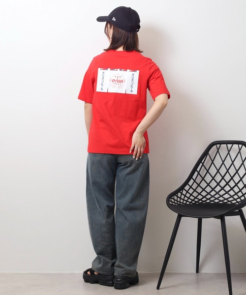 FUNALIVE tシャツ オリオンビールプリントTシャツ レディース
