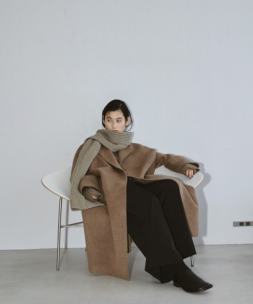 「TODAYFUL」 マフラー FREE グレイッシュベージュ レディース_画像2