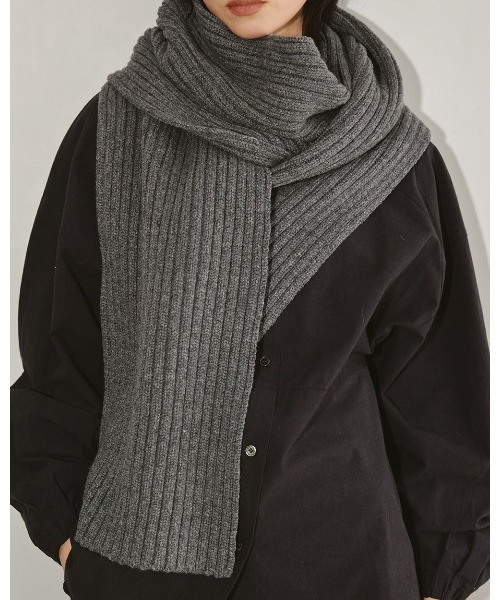 「TODAYFUL」 マフラー FREE グレイッシュベージュ レディース_画像6