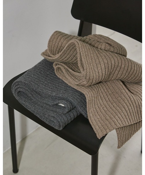 「TODAYFUL」 マフラー FREE グレイッシュベージュ レディース_画像8