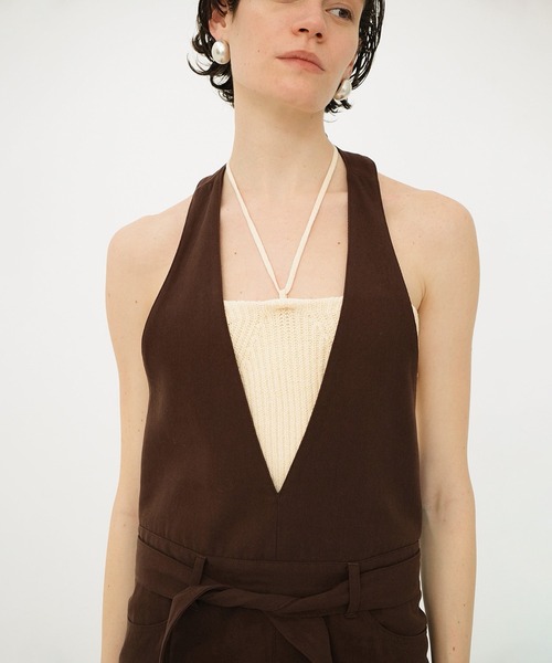 CLANE（クラネ） チューブトップ ベアトップ HEATHER COTTON KNIT