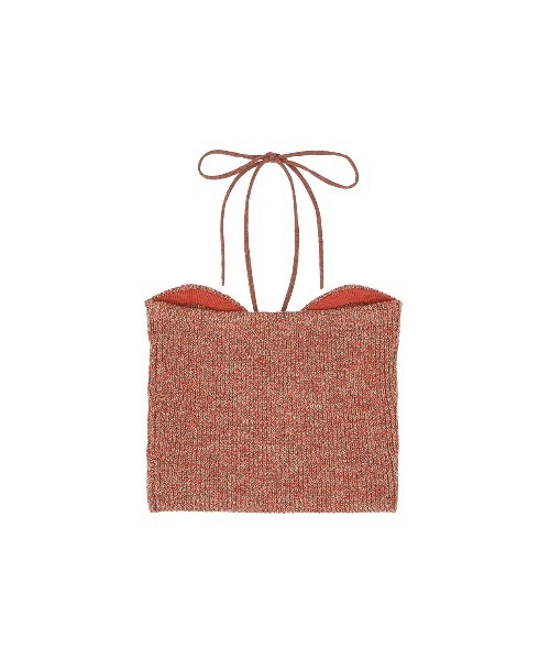 CLANE（クラネ） チューブトップ ベアトップ HEATHER COTTON KNIT