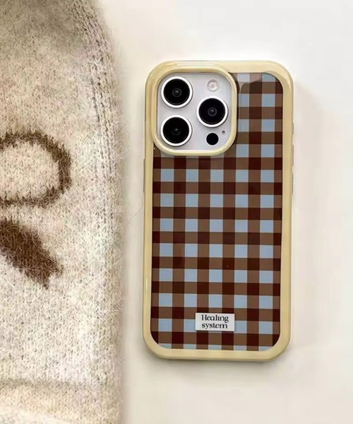 iPhoneケース確認用 Amazon.co.jp: ZENIX DESIGN TECH iPhone15 用 ケース キルト 背面 耐