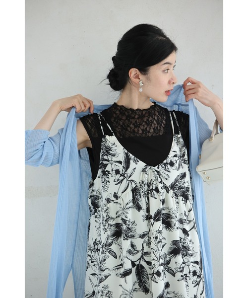 ワンピース yai ANAYI ワンピース シティスケーププリントマキシ : ZOZOTOWN