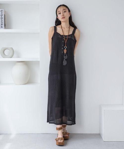 JEANASIS ワンピース スカシアミレースワンピース NS/497280