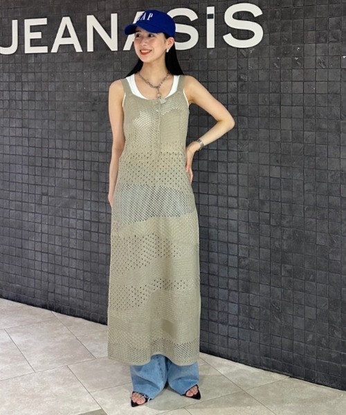 JEANASIS ワンピース スカシアミレースワンピース NS/497280