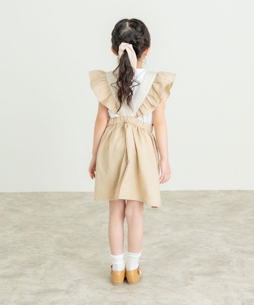la poche biscuit（ラポシェビスキュイ） ジャンパースカート エプロン