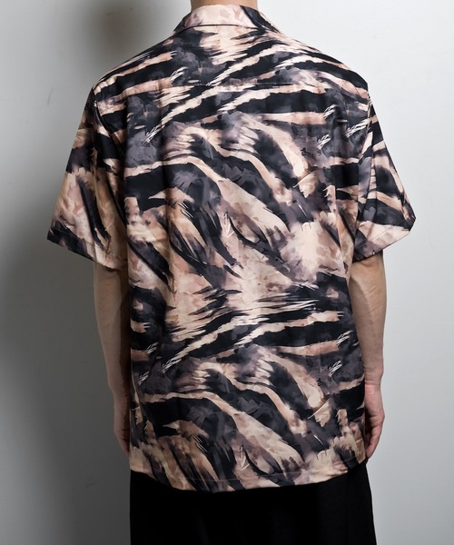 OKINAWAN PICKERS購入　ヴィンテージのクラッシュオーバーシャツ WASHI OPEN COLLAR SHIRT | フルマークスストア-北欧アウトドア用品