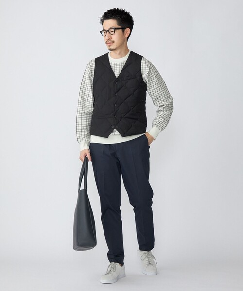 SHIPS（シップス） ダウンベスト「TAIONコラボ」 SMALL ネイビー