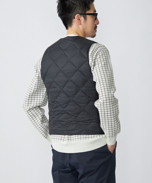 SHIPS（シップス） ダウンベスト「TAIONコラボ」 SMALL ネイビー