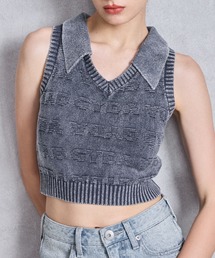 ニット セーター GYDAjacquardブリーチニットトップス レディース｜ZOZOTOWN Yahoo!店