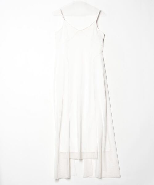 UN3D.」 キャミソールワンピース 38 ホワイト レディース UN3D
