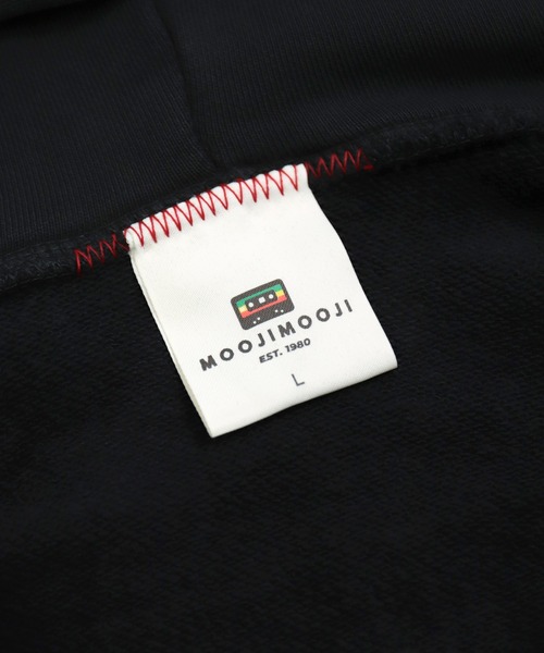 パーカー 「MOOJI MOOJI」 OVERSIZE Z/UP HOODIE / オーバーサイズ