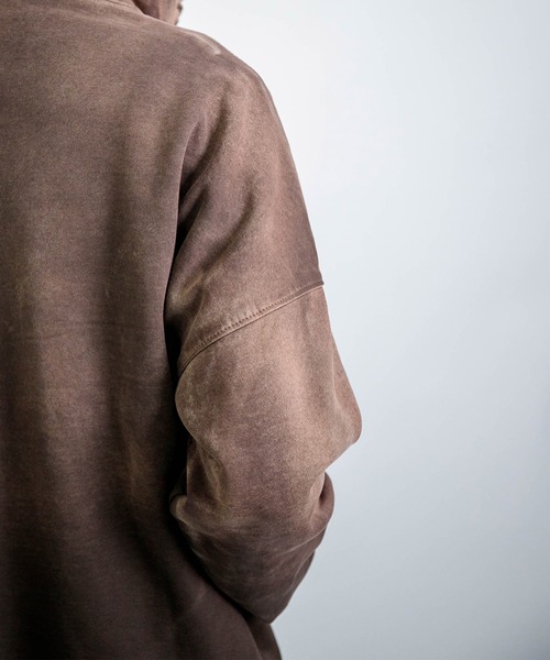 パーカー 「MOOJI MOOJI」 OVERSIZE Z/UP HOODIE / オーバーサイズ