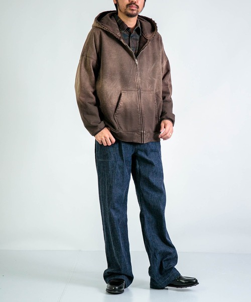   Jeans ジップフーディーパーカー Elanque（エランク）の「zip hoodie/ジップフーディー（パーカー