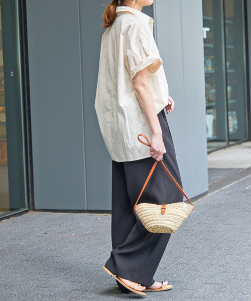 Spick＆Span 「Spick & Span」 半袖シャツ FREE ベージュ