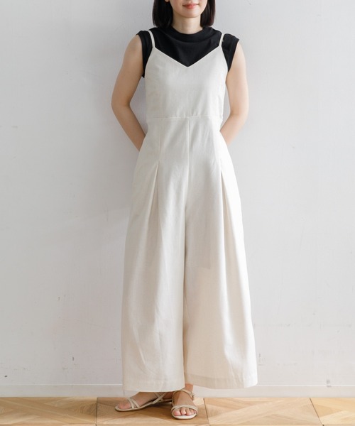 AMERICAN RAG CIE サロペット オーバーオール 「ARC」キャミ