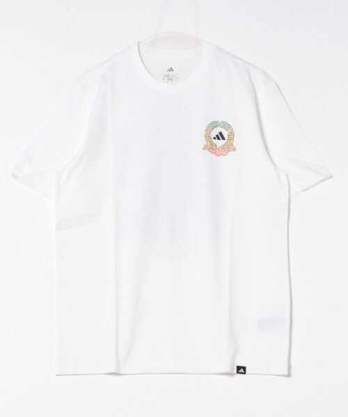 adidas tシャツ adidas/アディダス 半袖Tシャツ バックプリント JVH74