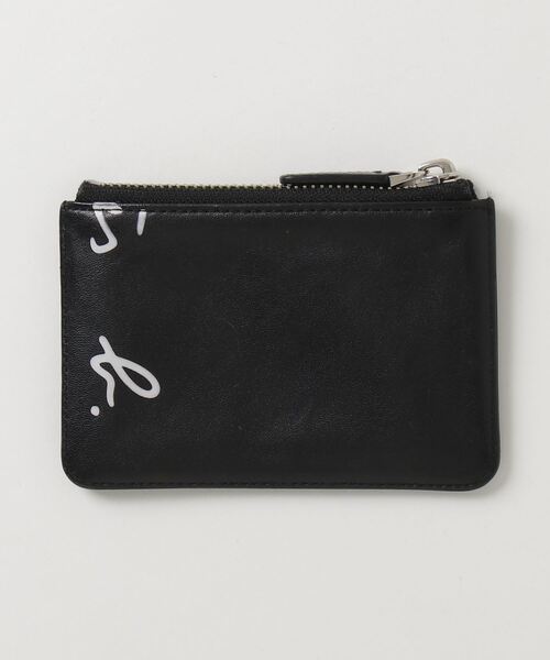 未使用 アニエスベー レザー コインウォレット コインケース ミニ財布 agnes b. b / アニエスベー コインケース 財布 ブルー レザー