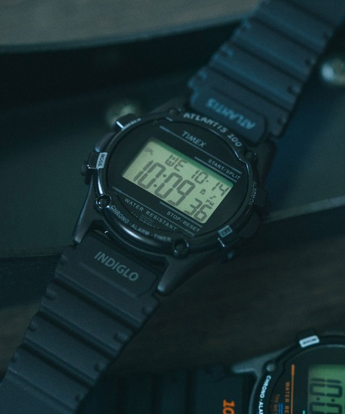 TIMEX 「TIMEX」 デジタル腕時計 ONE ブラック系その他 メンズ