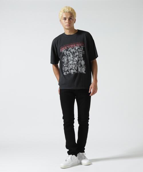 REMI RELIEF/レミレリーフ Print L/S Tee 専用 REMI RELIEF（レミ レリーフ） tシャツ 別注20/-天竺BIGサイズTシャツ