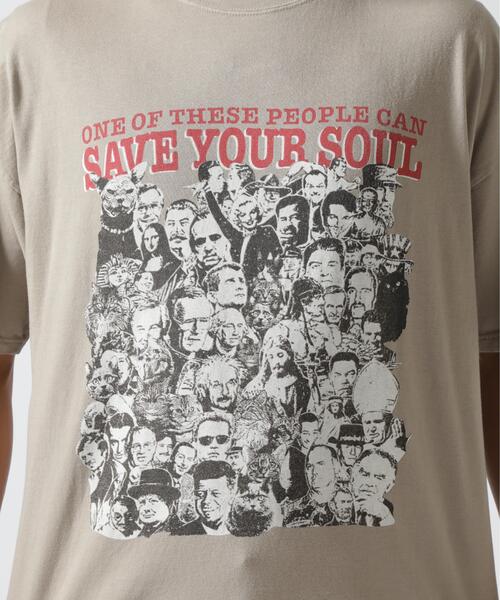 REMI RELIEF (レミレリーフ) ★ ② PIERRE Tシャツ  レディース グレー L REMI RELIEF（レミ レリーフ） tシャツ 別注20/-天竺BIGサイズTシャツ