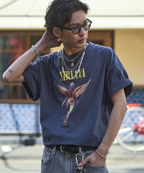 「PUBLUX」 半袖Tシャツ MEDIUM ブラック メンズ