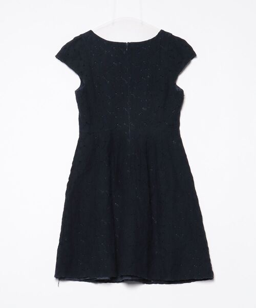 「Rubyrivet」 半袖ワンピース 36 ネイビー レディース_画像2