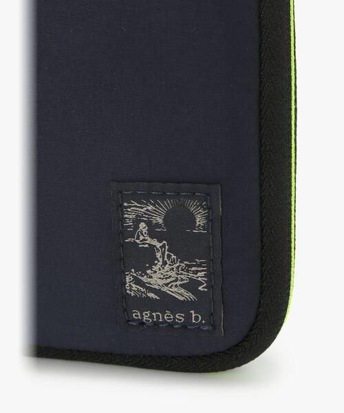 ○★訳有 未使用 agnes b. ラウンドジップ折り財布 コンパクトウォレット agnes b. - agnes b.♡ラウンドジップミニウォレットの通販 by