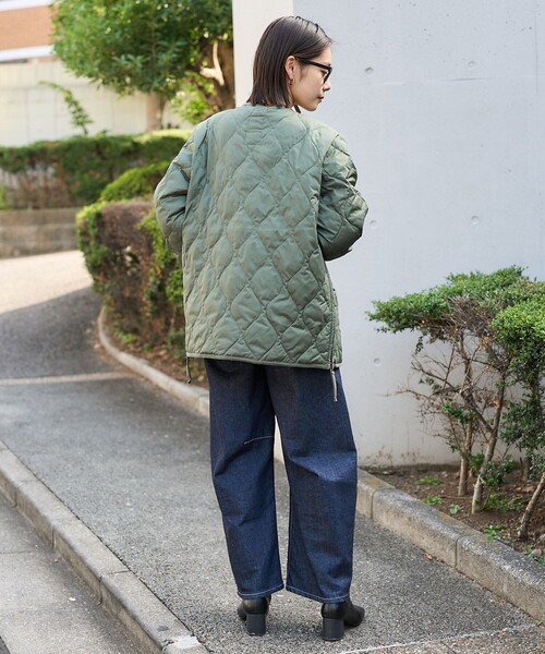 「TAION」 ダウンジャケット LARGE ブラック レディース