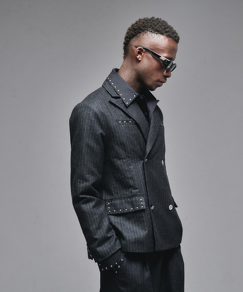 ANDER HUNK ジャケット テーラードジャケット Studs Design Tailored