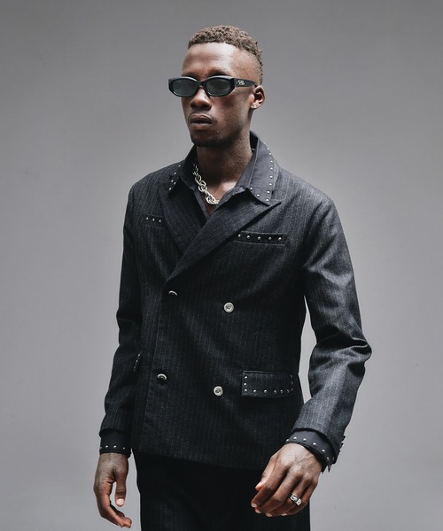 ANDER HUNK ジャケット テーラードジャケット Studs Design Tailored