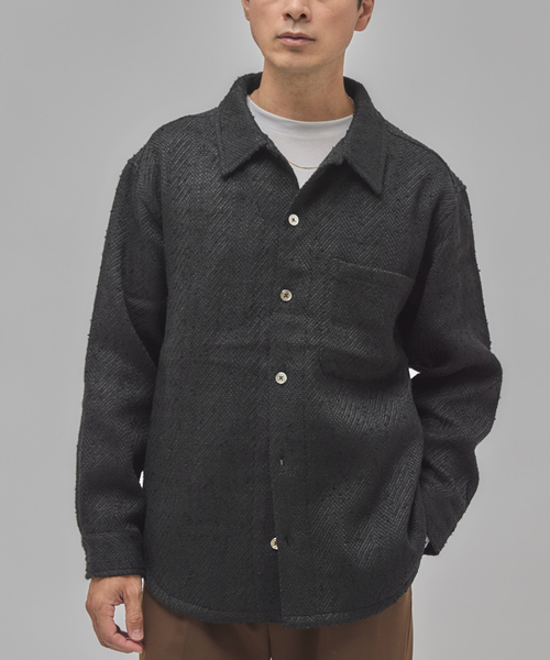 EDIFICE（エディフィス） コート ジャケット Frank ツイード シャツ