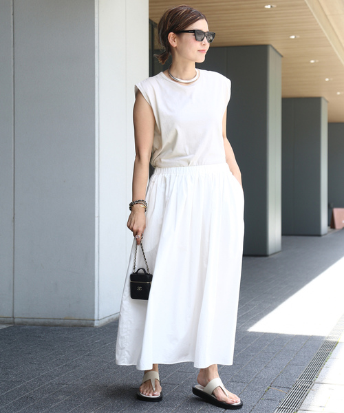 「CALUX」 半袖Tシャツ FREE ブルー系その他 レディース_画像5