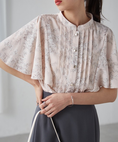 「RANAN」 半袖ブラウス M ホワイト系その他 レディース_画像4