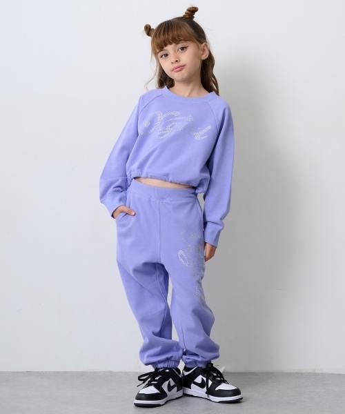 X-girl Stages（エックスガールステージス） パンツ ラインストーン