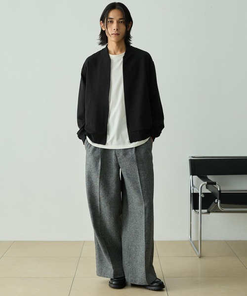 EMMA CLOTHES（エマクローズ） スラックス 「セットアップ対応」テック