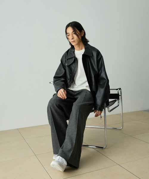 EMMA CLOTHES（エマクローズ） スラックス 「セットアップ対応」テック
