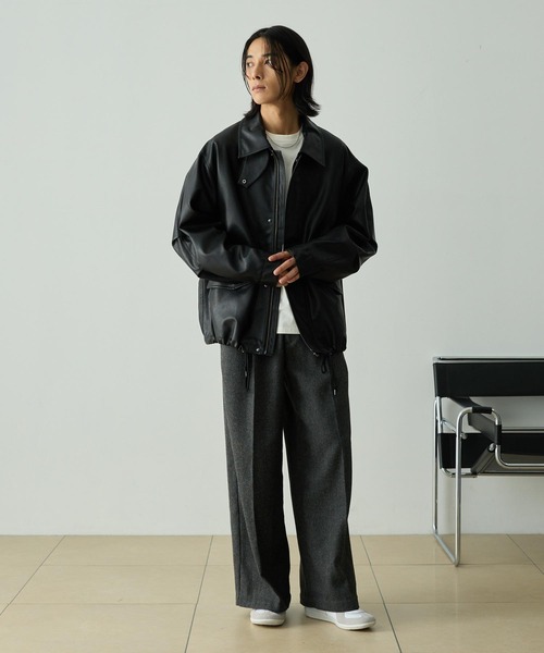 EMMA CLOTHES（エマクローズ） スラックス 「セットアップ対応」テック