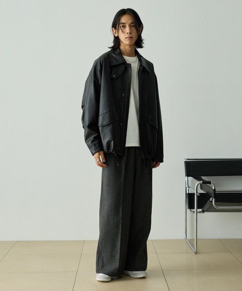EMMA CLOTHES（エマクローズ） スラックス 「セットアップ対応」テック