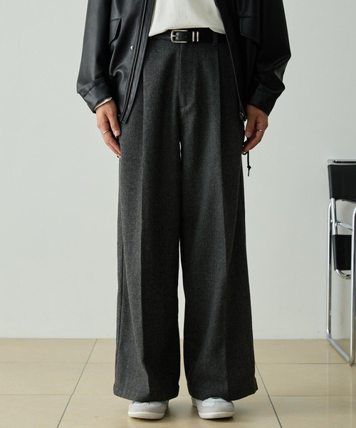 EMMA CLOTHES（エマクローズ） スラックス 「セットアップ対応」テック
