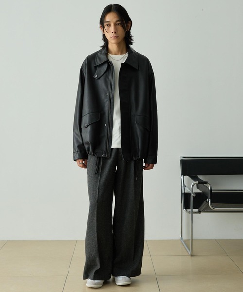 EMMA CLOTHES（エマクローズ） スラックス 「セットアップ対応」テック