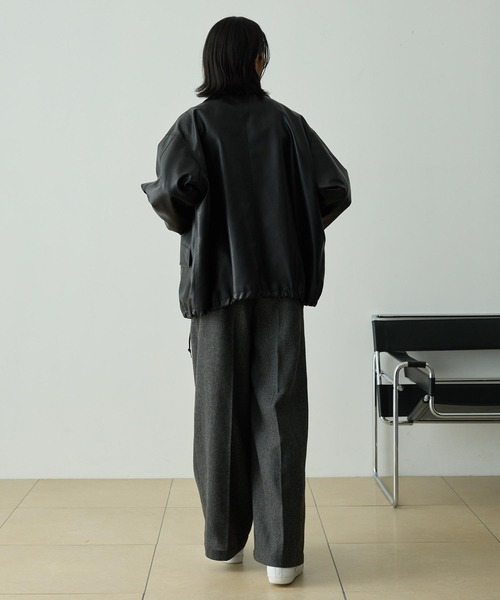 EMMA CLOTHES（エマクローズ） スラックス 「セットアップ対応」テック