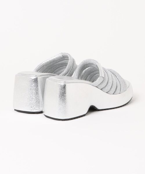 「ANAP」 フラットサンダル M ピンク レディース_画像3